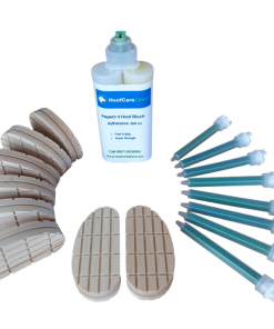 Cow shoes, cow glues, hoof set