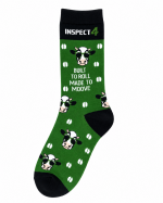 Made to Moove Cow Socks โ Green ๐